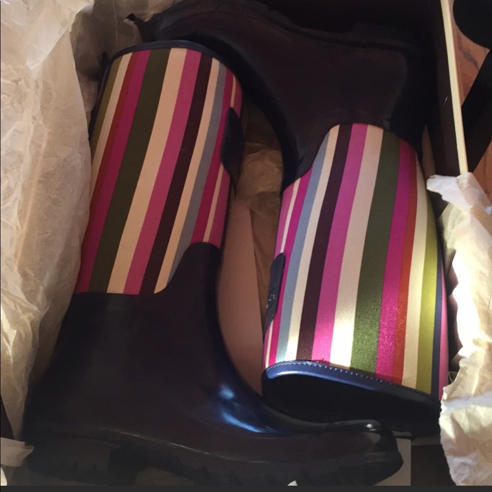 Brand New Coach rainboots